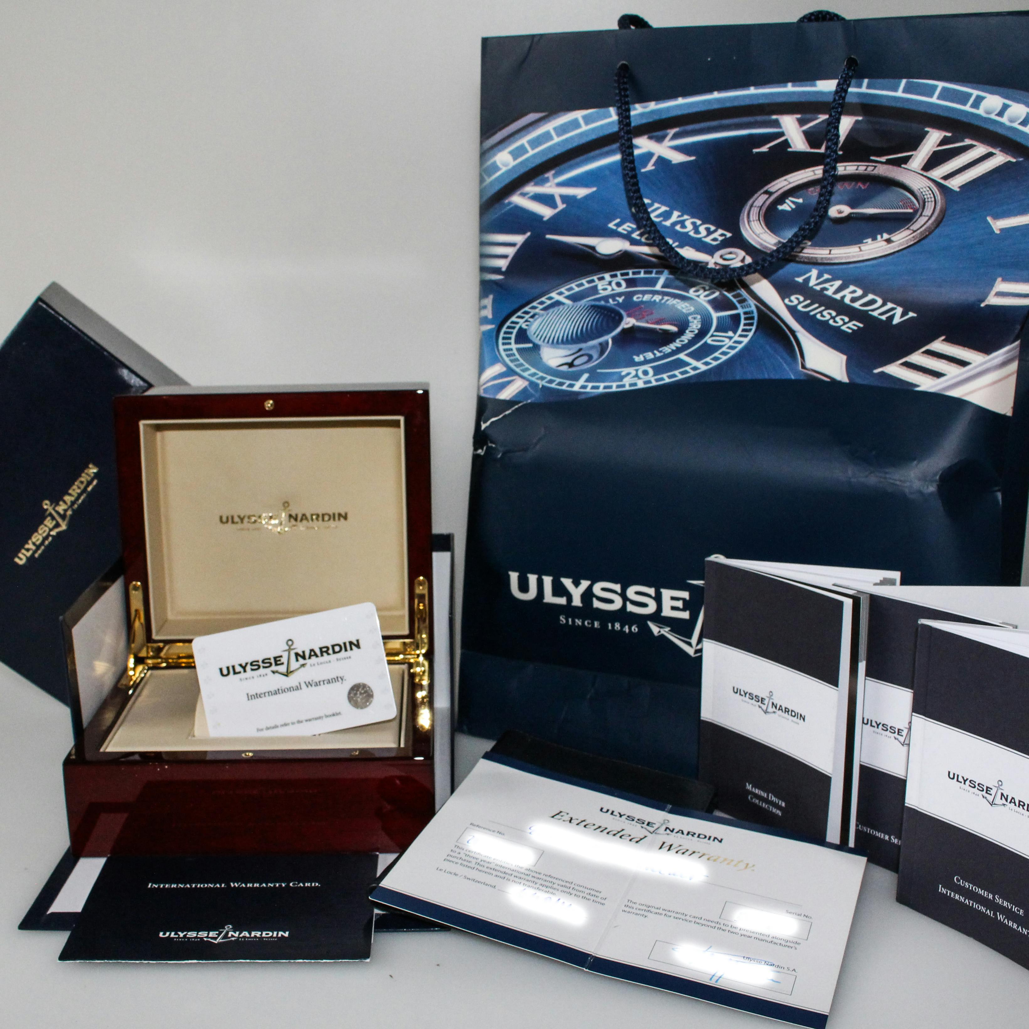 Ulysse Nardin Maxi Marine Diver 263 10 Govberg Jewelers